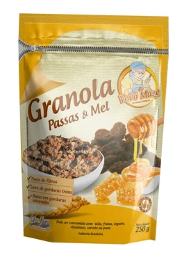 Granola Vovo Maze 250g Passas Mel