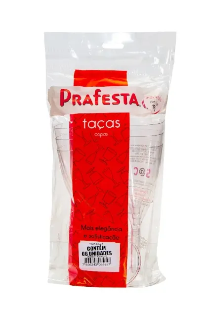 Taça Prafesta Salut Cristal C/6 Und