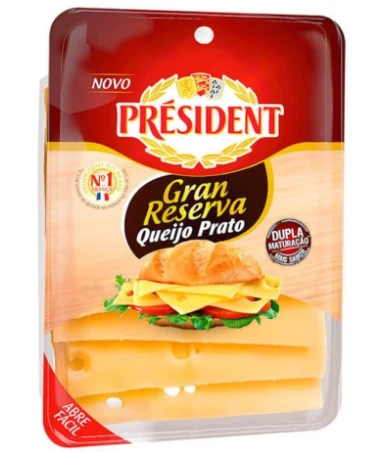 Queijo Prato President Gran Reserva 130g