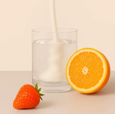 Hidra Eletrolitos Dobro 7g Laranja e Morango Sachê