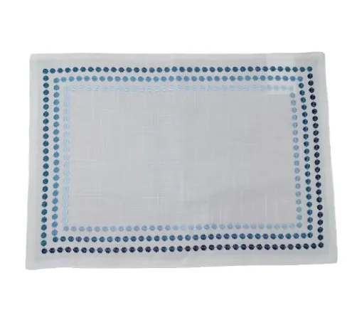 Jg Americano Auguri Punti Azul 35x50cm