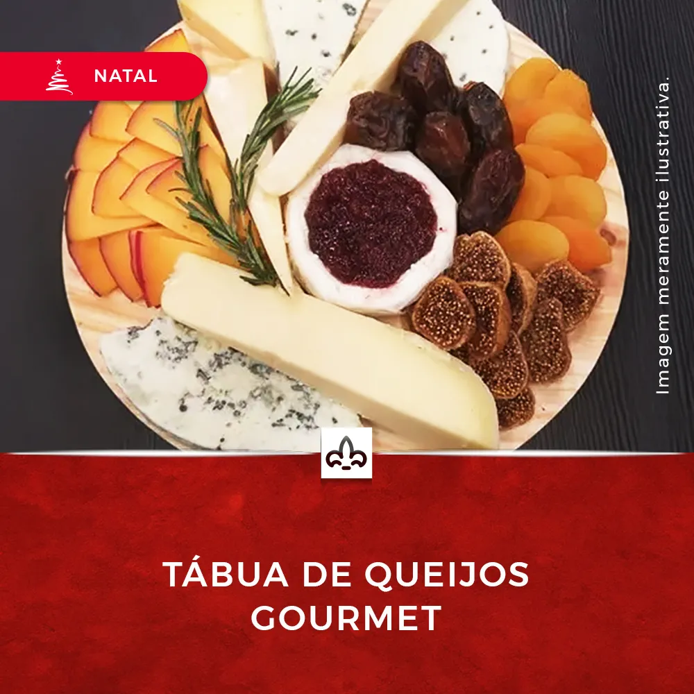 Tábua De Queijos Gourmet Und Natal