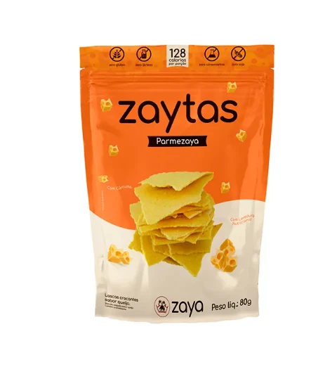 Biscoito Zaytas 80g Crocante Queijo Parmezaya