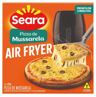 Pizza Seara Mussarela Airfryer 220g