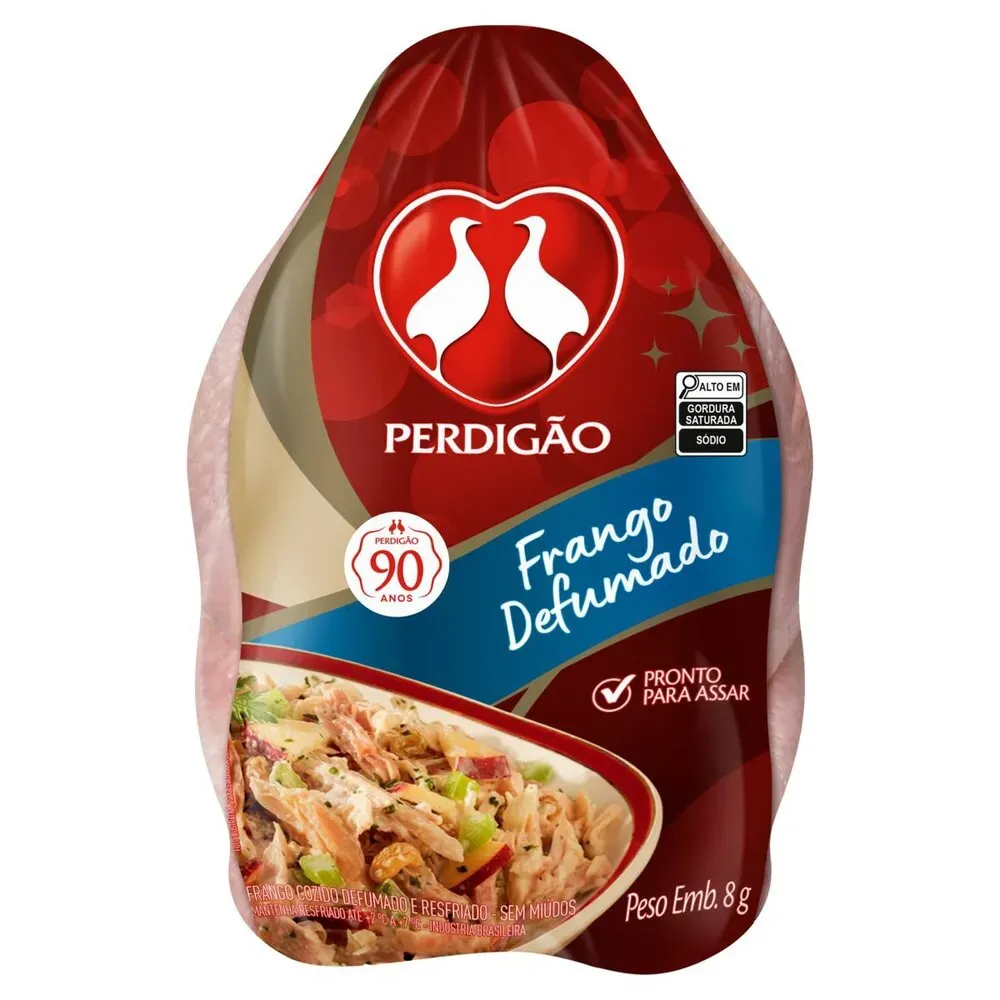 Frango Perdigao Defumado Sem Miudos Kg