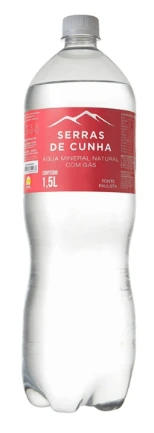 Agua Mineral Serras de Cunha C Gas 1,5l