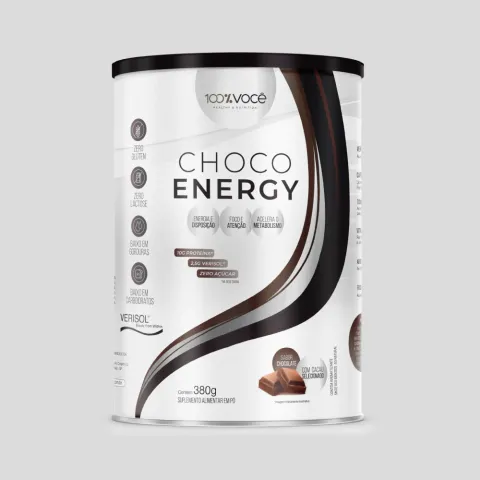 Choco Energy 100% Voce 380g Chocolate