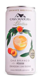 Chá Branco Casa Madeira 269ml Pêssego