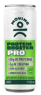 Bebida Proteica Moving Protein Booster Pro Limao 310ml 20g+3g