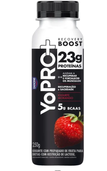 Iogurte Yopro Morango 23g Proteínas 250g