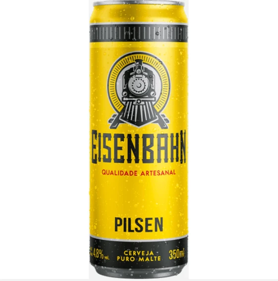 Cerveja Eisenbahn Pilsen 350ml