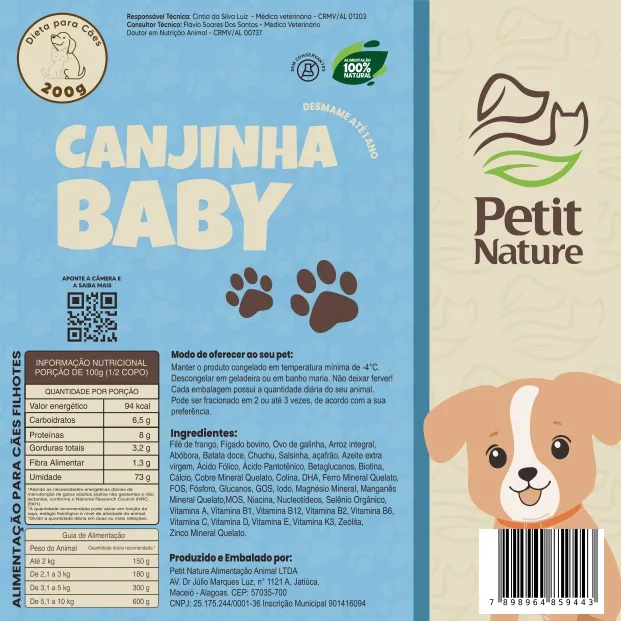 Racao Petit NAture Canjinha BAby 200g