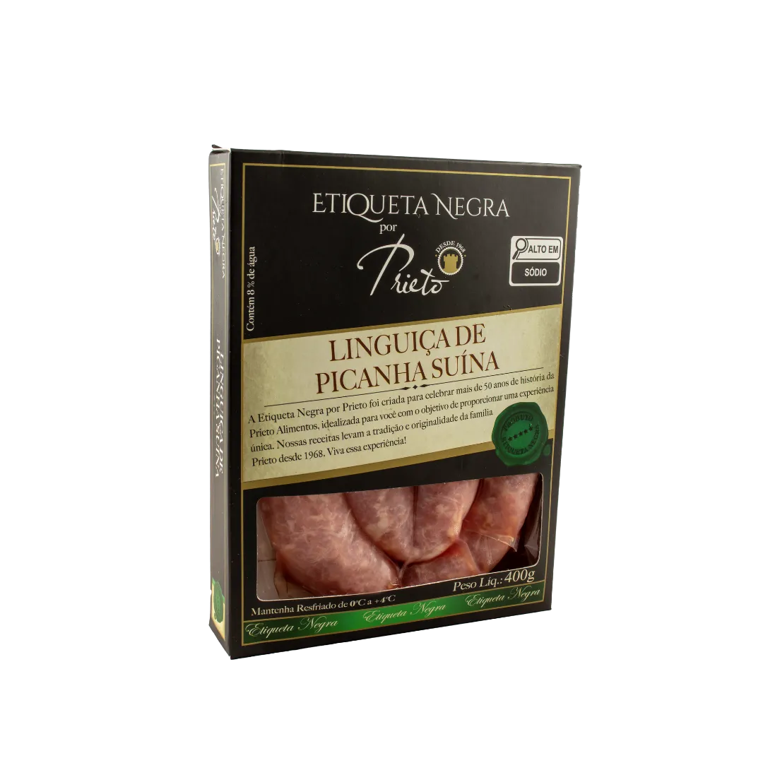 Linguica 400g Picanha Suina