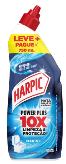 Desinfetante Harpic 750ml Power Plus Marine