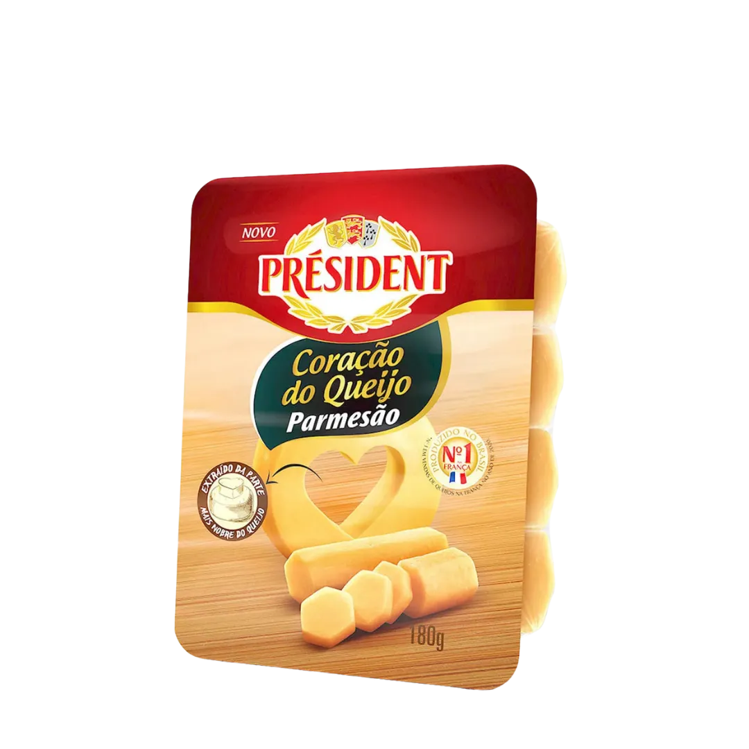 Queijo Parmesao President 180g Cilindro
