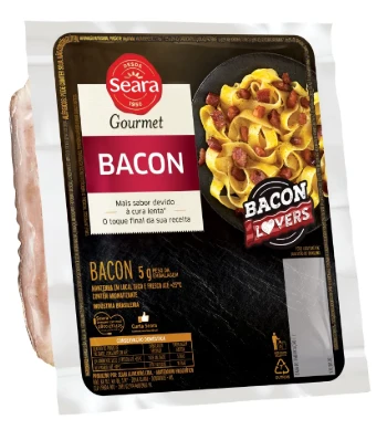 Bacon Tablete Seara Kg Gourmet