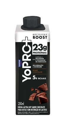 Bebida Lactea Yopro 250ml Uht Recovery Boost 23g Chocolate