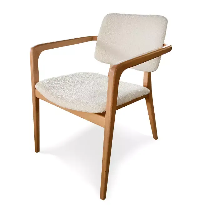 Cadeira Destack Audrey Couro Bronze