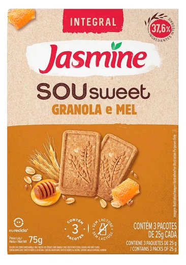 Bisc Inte Jasmine 75g Granola Mel S Swt