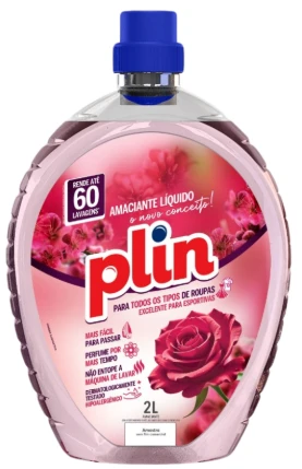 Amaciante Plin Neutralizador de Odor Rose 2lt