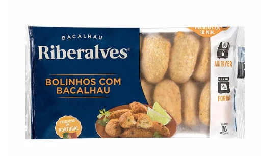 Bolinho Riberalves 300g Bacalhau Forno