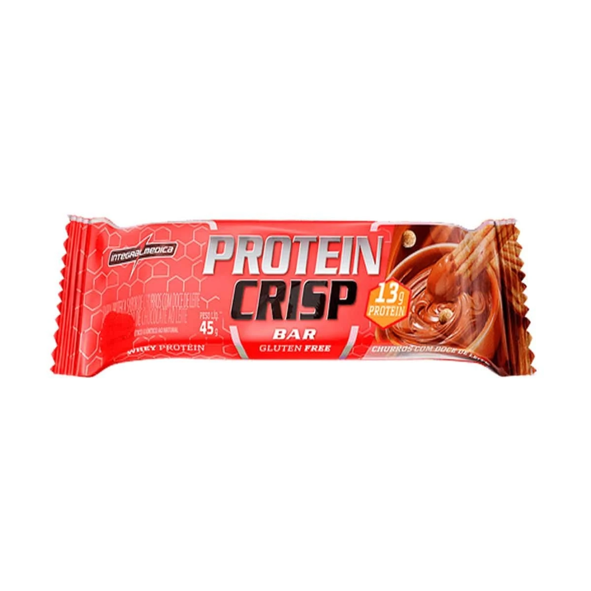 Barra Crisp Integral Medica Churros Doce De Leite 45g
