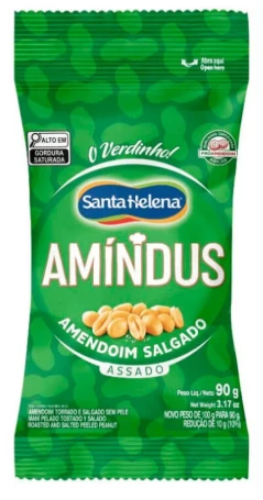 Amendoin Santa Helena Mendorato Amindus 90g