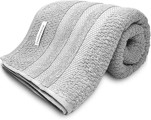 Toalha Banho Budde Vanilla 70x135 Prata