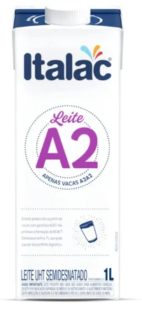 Leite Uht Italac 1lt A2 Semi Desnatado