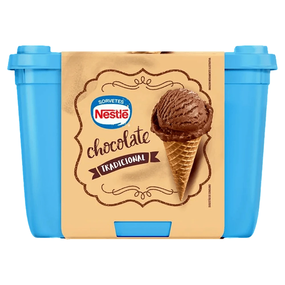 Sorvete Nestlé Chocolate Tradiconal 1,5L