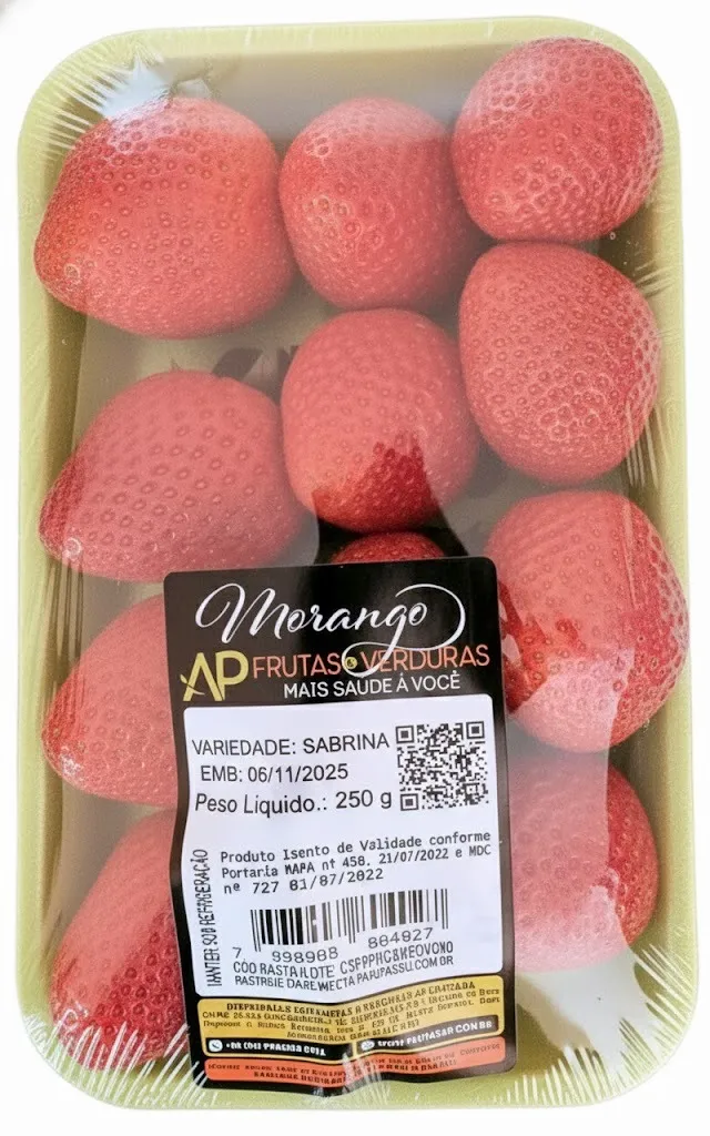 Morango Ap Especial 250g