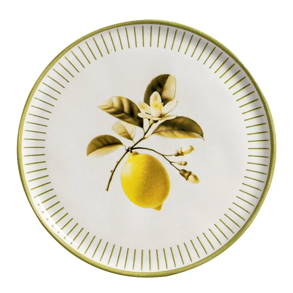Prato Raso Porto Brasil Bio 27,5cm Lemon