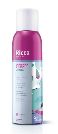Shampoo Ricca 150ml a Seco Menta