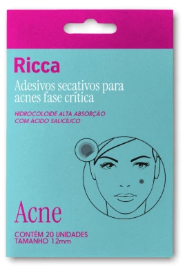 Adesivos Secativos Ricca Para Acne Fase Critica Und