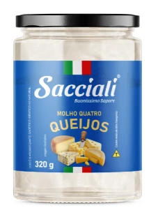 Molho Sacciali Quatro Queijos 320g