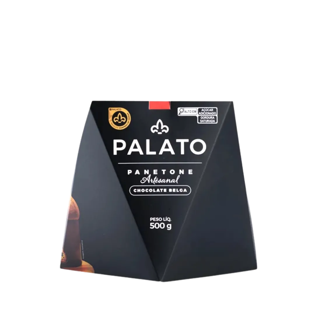 Panetone Palato Chocolate Belga 500g