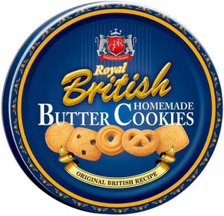 Biscoito Royal British 114g Amant Lata