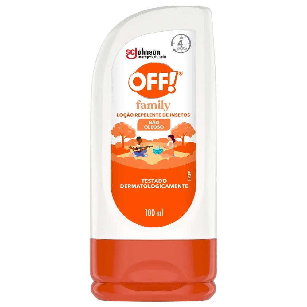 Repelente Off Loção Aloe Vera 100ml