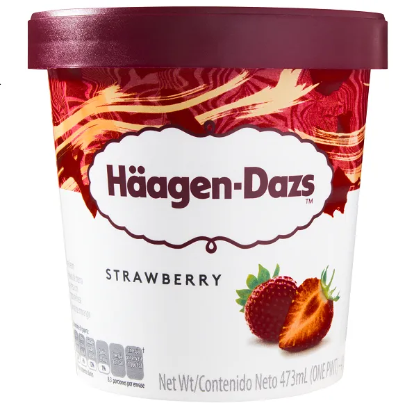 Sorvete Haagen Dazs 473ml Strawberry