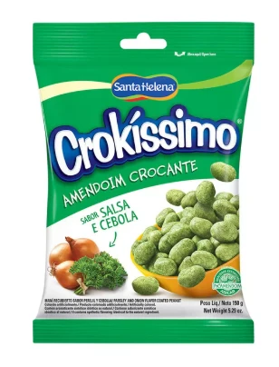 Amendoim Santa Helena Crokíssimo Crocante Salsa E Cebola 90g