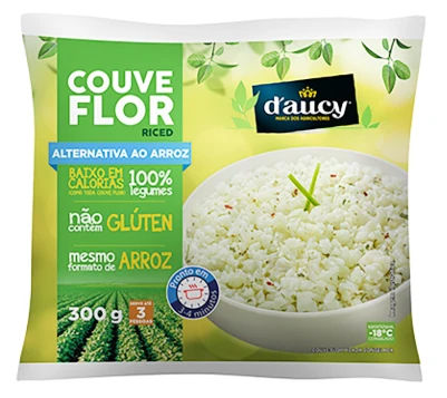 Couve Flor Daucy Formato Arroz 300g
