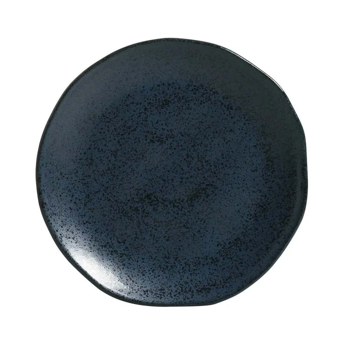 Prato Sobremesa Porto Brasil Organico 19,5cm Night Blue