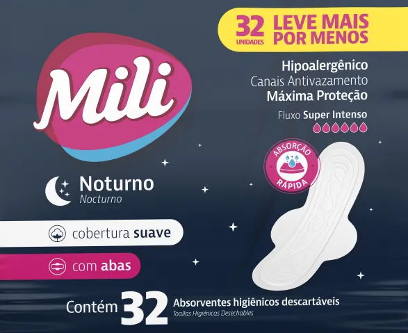 Absorv Mili 32und Mulher Noturno  C/Aba