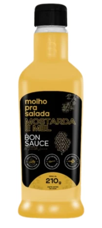 Molho Para Salada Bon Sauce 210g Mostarda e Mel