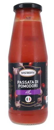 Passata De Tomate Mastroiani Alho
 680g