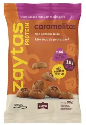 Biscoito Zaytas Prot Caramelitas 35g