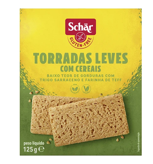 Torrada Schar 125g Cereais s Gluten