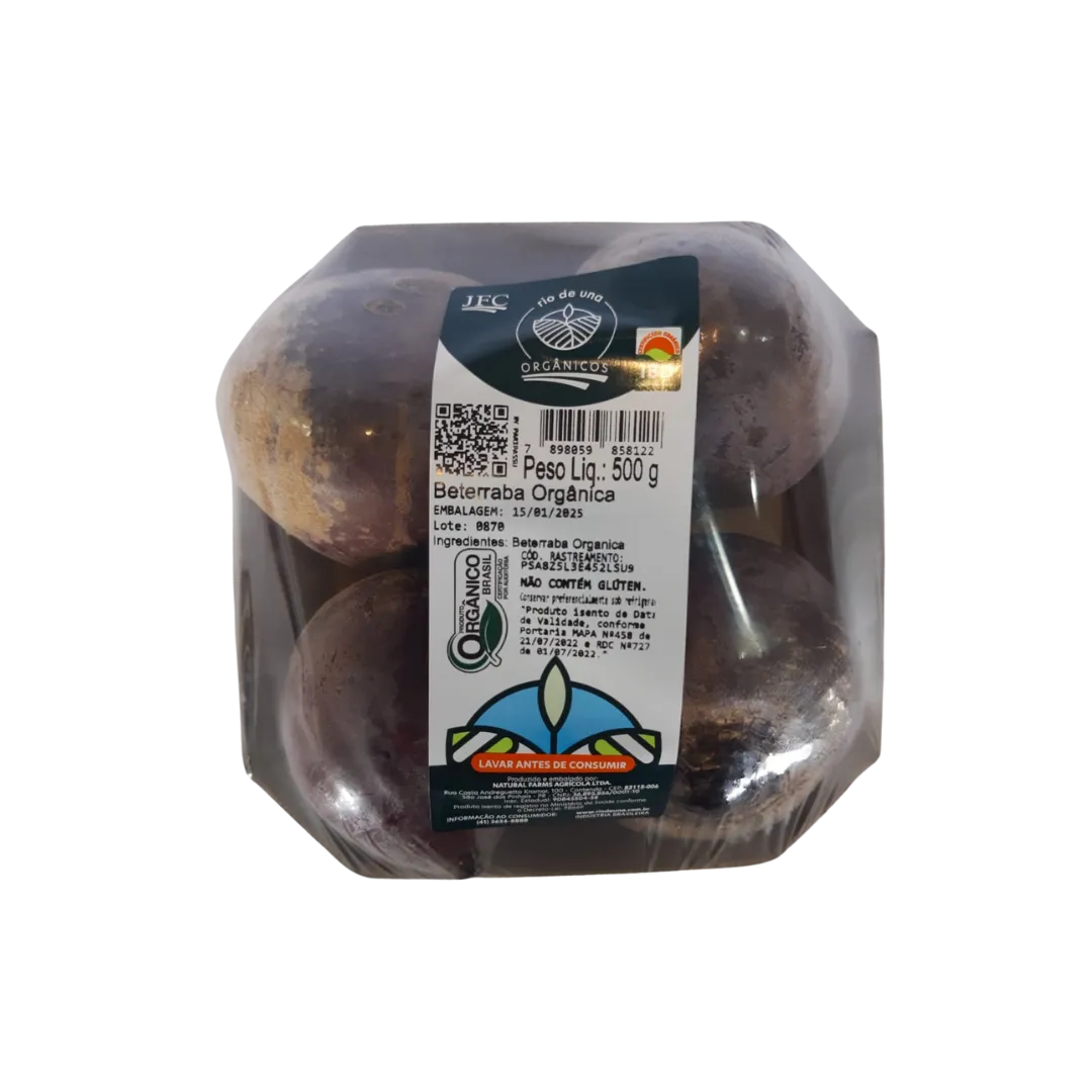 Beterraba Rio De Una 500g Organico