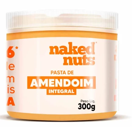 Pasta de Amendoim Naked Nuts 300g Integral