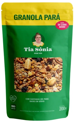 Granola Tia Sonia Castanha Do Para 200g